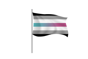 Symbole du Drapeau Libragender flag