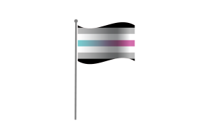 Drapeau flottant de Libragender flag