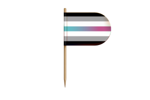 Drapeau Libragender pour bureau, table flag