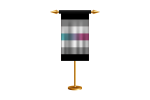 Drapeau cérémonial Libragender vecteur gratuit flag