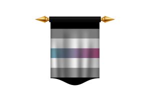 Bannière royale du drapeau Libragender flag