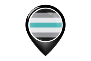 Libramasc Flag Map Pin Icon flag