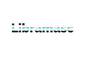 Libramasc Text Art flag