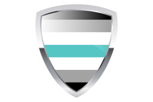 Libramasc Shield Flag flag