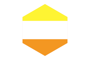 Maverique Flag Hexagon Shape flag