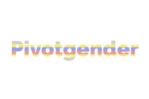 Pivotgender Text Art flag