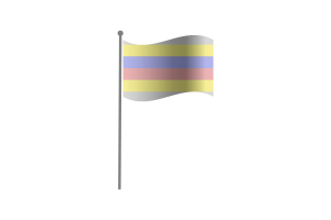 Waving Flag of Pivotgender flag