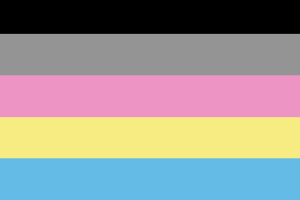 Flag of Polygender flag