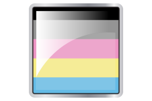 Polygender Flag Square icon flag