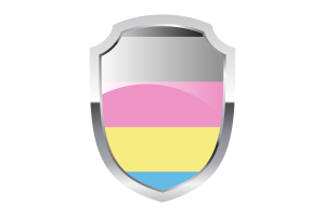 Polygender Shield Logo flag