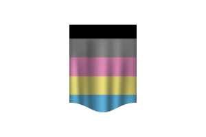 Polygender Flag Banner flag