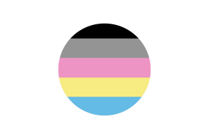 Polygender Flag Circle Vector Free flag