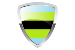 Quoigender Shield Flag flag