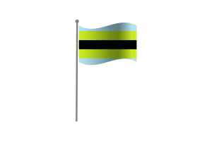 Waving Flag of Quoigender flag