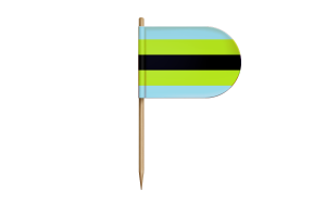 Quoigender Flag for Desk, Table flag