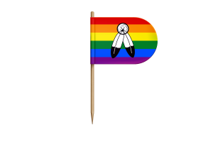 Drapeau transféminin pour bureau, table flag