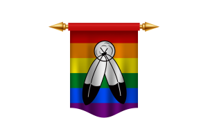 Bannière royale du drapeau transmasc flag