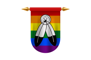 Images vectorielles de l'emblème du drapeau transmasculin flag