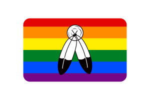 Illustration vectorielle du drapeau transmasculin rectangle arrondi flag