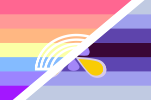 Bandiera di Xenogender flag