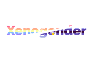 Arte testuale di Xenogender flag