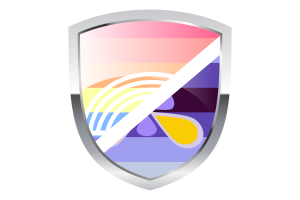 Clipart della bandiera nazionale di Xenogender flag