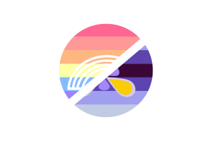 Cerchio vettoriale della bandiera Xenogender gratuito flag