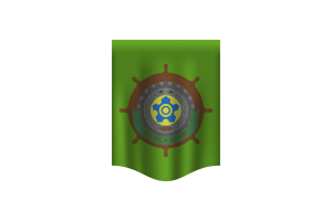 Former Incheon Flag Banner flag