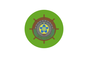 Former Incheon Flag Circle Vector Free flag