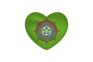 Love of Former IncheonHeart Shape flag