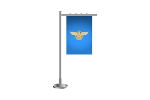 3d Korea Air Force Standing Flag flag