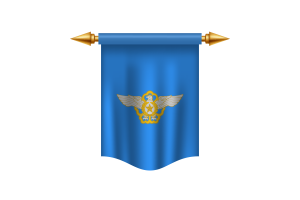 Korea Air Force Flag Royal Banner flag