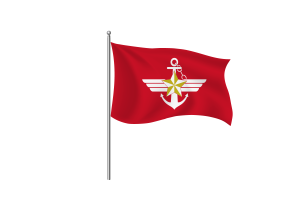 Korea Armed Forces Flag Clipart flag