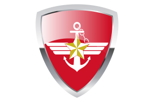 Korea Armed Forces Shield Flag flag