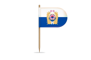 Korea Army Flag for Desk, Table flag