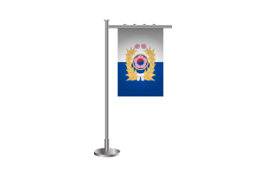 3d Korea Army Standing Flag flag
