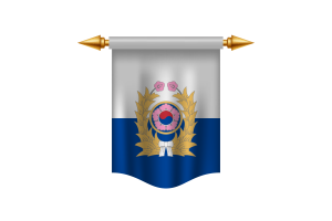 Korea Army Flag Royal Banner flag