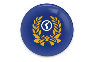 Korea Reserve Forces Flag Vector Art flag