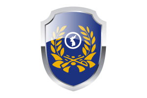 Korea Reserve Forces Shield Logo flag