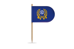 Korea Reserve Forces Flag for Desk, Table flag