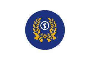 Korea Reserve Forces Flag Circle Vector Free flag