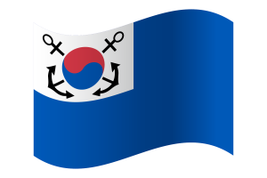 Korea Reserve Forces Flag flag