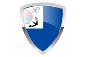 Korea Reserve Forces Shield Flag flag