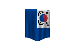 Korea Reserve Forces Flag Banner flag