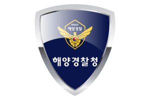 Korean Coast Guard Shield Flag flag