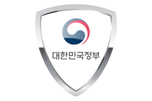 Government of the Republic of Korea Shield Flag flag
