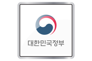 Government of the Republic of Korea Flag Square icon flag