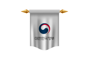 Government of the Republic of Korea Flag Royal Banner flag