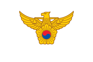Emblem of Korean National Police Agency flag