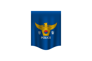 Korean National Police Agency Flag Banner flag
